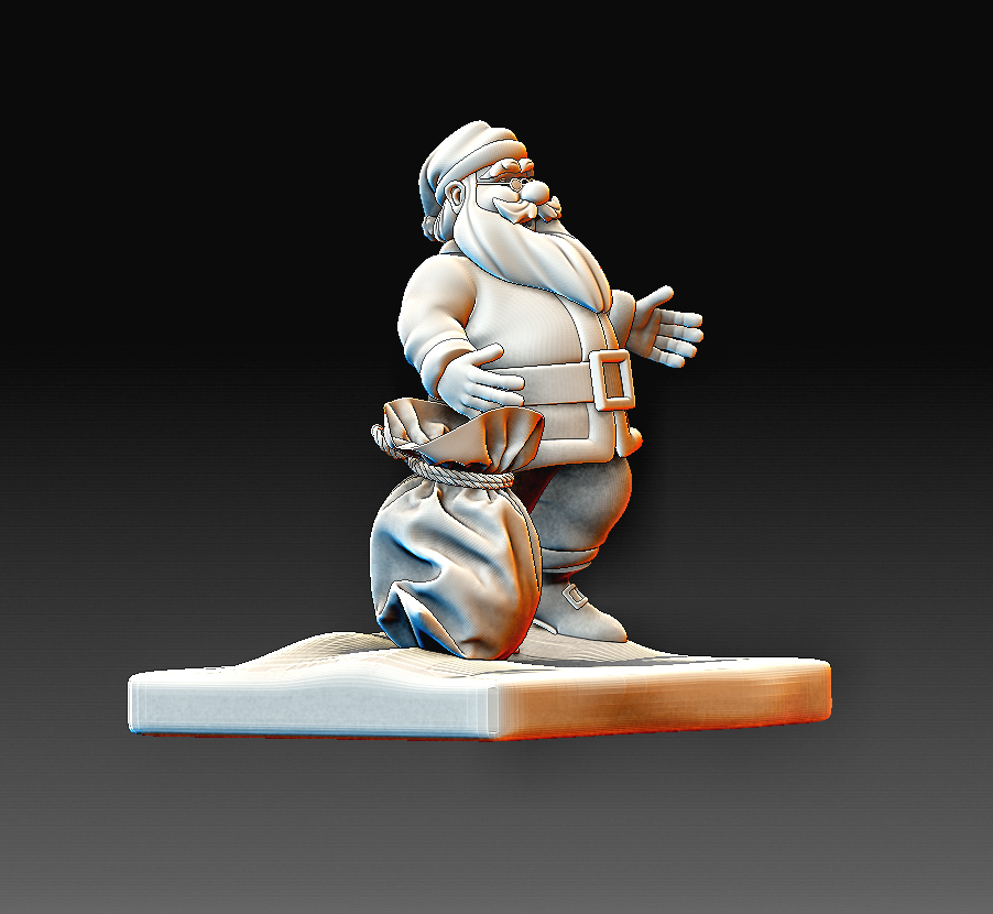 Free STL file Santa Claus 🎅・3D printable design to download・Cults